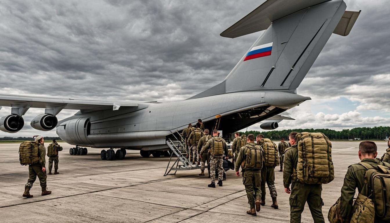 Доставка в воинскую часть военным транспортом